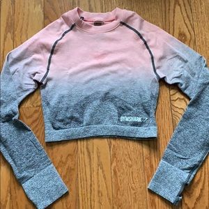 Gymshark Ombré Seamless Crop Top
